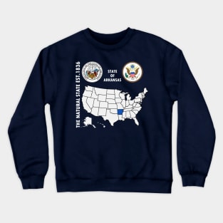 State of Arkansas Crewneck Sweatshirt